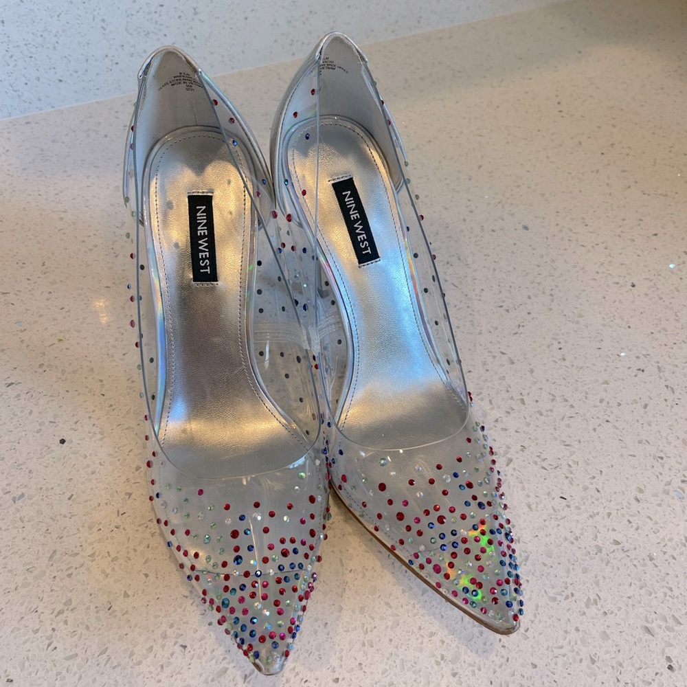 Nine West Iridescent Women’s 9.5 Party Heel NWOT